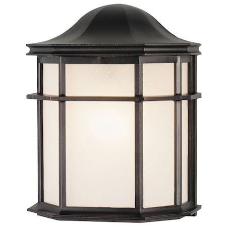 Westinghouse Westinghouse Textured Black Switch Incandescent Wall Lantern 66898